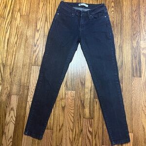 Levis Dark Wash Shaping Denim Leggings S